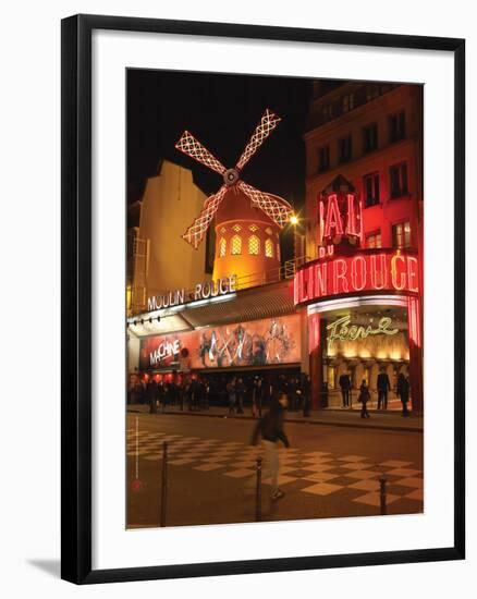 2010 Place Blanche Moulin Rouge-null-Framed Photographic Print