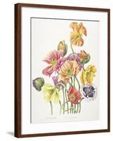 2010 Poppy Bouquet-Janneke Brinkman-Salentijn-Framed Giclee Print