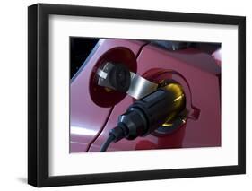 2010 Tesla Roadster-null-Framed Photographic Print