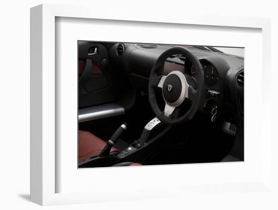 2010 Tesla Roadster-null-Framed Photographic Print