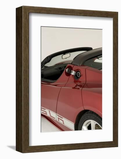 2010 Tesla Roadster-null-Framed Photographic Print