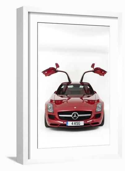 2011 Mercedes Benz AMG SLS-null-Framed Photographic Print