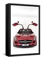 2011 Mercedes Benz AMG SLS-null-Framed Stretched Canvas