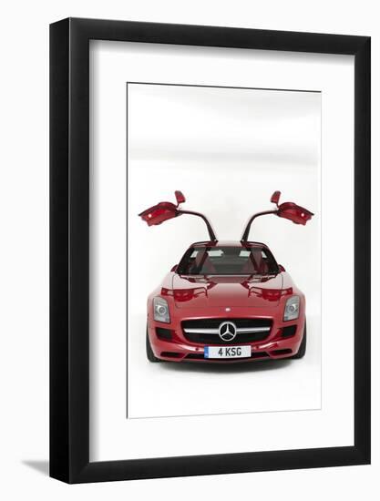 2011 Mercedes Benz AMG SLS-null-Framed Photographic Print