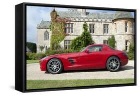 2011 Mercedes Benz AMG SLS-null-Framed Stretched Canvas