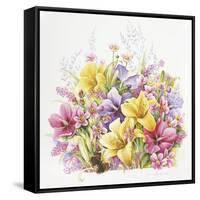 2011 September Bouquet-Janneke Brinkman-Salentijn-Framed Stretched Canvas