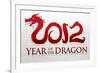 2012 Year of the Dragon-null-Framed Art Print