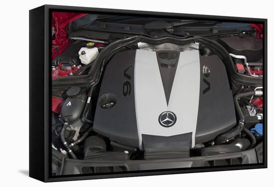 2013 Mercedes Benz C350 AMG-null-Framed Stretched Canvas