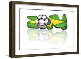 2014 Brazil-talitha-Framed Art Print