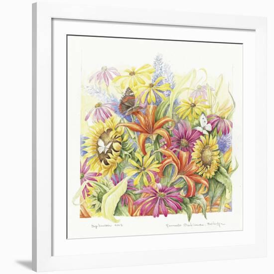 2014 September Bouquet-Janneke Brinkman-Salentijn-Framed Giclee Print