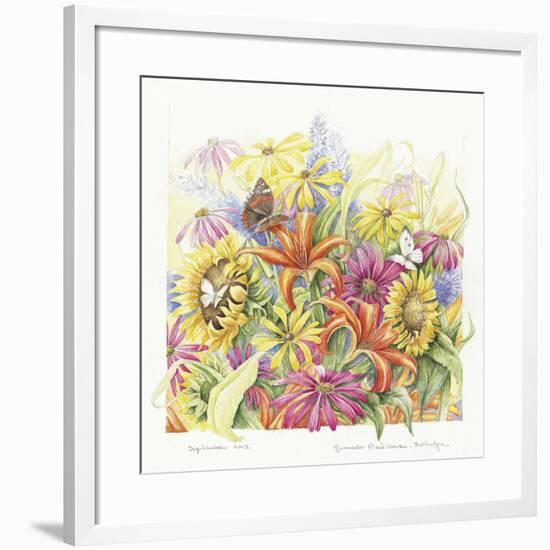 2014 September Bouquet-Janneke Brinkman-Salentijn-Framed Giclee Print