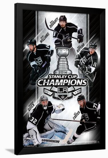 2014 Stanley Cup - Champs-null-Framed Poster