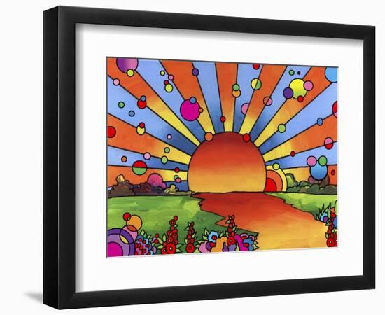 2014 Sunset-Howie Green-Framed Premium Giclee Print