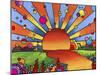 2014 Sunset-Howie Green-Mounted Giclee Print