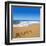 2014 Written On Sandy Beach-viperagp-Framed Art Print