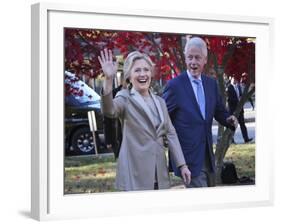 2016 Election Clinton-Seth Wenig-Framed Photographic Print