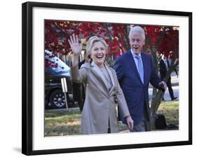 2016 Election Clinton-Seth Wenig-Framed Photographic Print