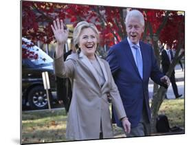 2016 Election Clinton-Seth Wenig-Mounted Photographic Print