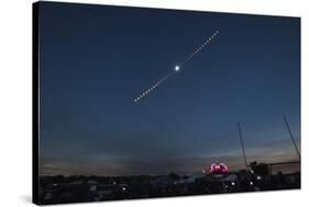 2017 Total Solar Eclipse, Composite Image-null-Stretched Canvas