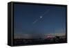 2017 Total Solar Eclipse, Composite Image-null-Framed Stretched Canvas