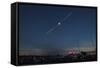 2017 Total Solar Eclipse, Composite Image-null-Framed Stretched Canvas