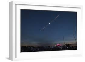 2017 Total Solar Eclipse, Composite Image-null-Framed Photographic Print