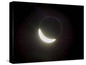 2017 Total Solar Eclipse-null-Stretched Canvas