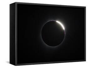 2017 Total Solar Eclipse-null-Framed Stretched Canvas