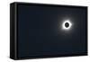 2017 Total Solar Eclipse-null-Framed Stretched Canvas