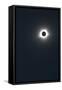 2017 Total Solar Eclipse-null-Framed Stretched Canvas