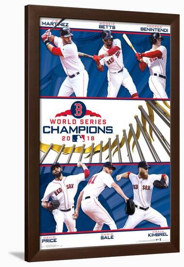 2018 WORLD SERIES - CHAMPIONS-null-Framed Poster
