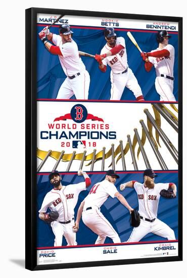 2018 WORLD SERIES - CHAMPIONS-null-Framed Poster