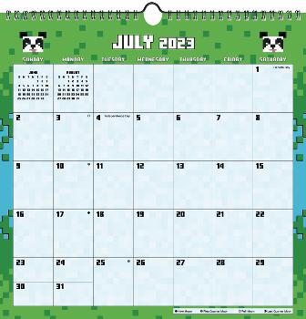 2024 Minecraft - Square Wall Calendar