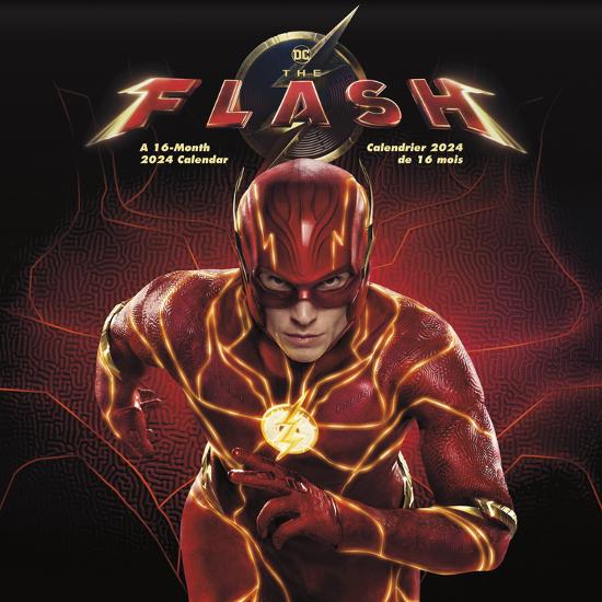 '2024 DC Comics The Flash Wall Calendar (Bilingual French)' Wall
