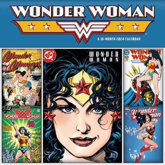'2024 DC Comics Wonder Woman Wall Calendar' Wall Calendar | AllPosters.com