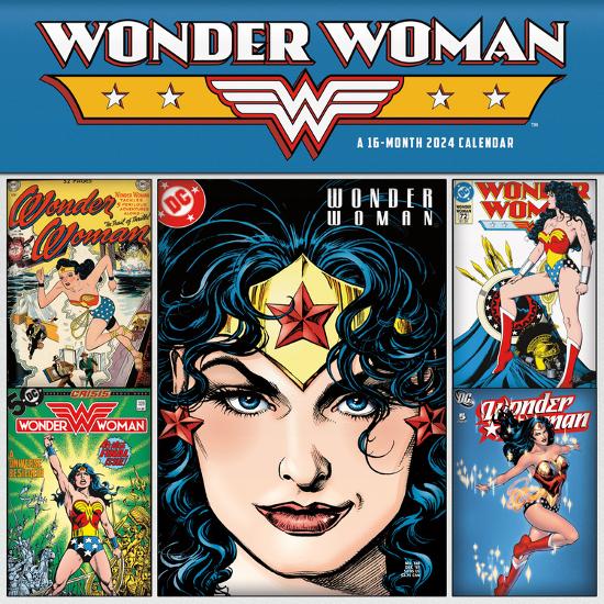 '2024 DC Comics Wonder Woman Wall Calendar' Wall Calendar | AllPosters.com '2024 DC Comics Wonder Woman Wall Calendar' Wall Calendar | AllPosters.com