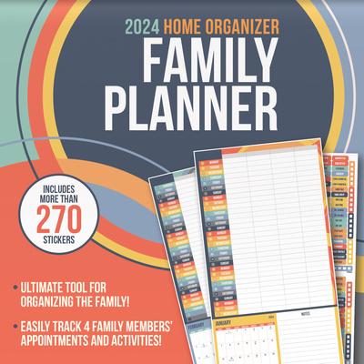 '2025 Family Planner Wall Calendar with Reminder Stickers' Sticker