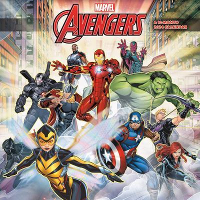 '2024 Marvel Avengers Mini Wall Calendar' Mini Wall Calendar