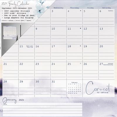 '2024 Mindfulness by Stephanie Ryan Family Calendar' Calendars