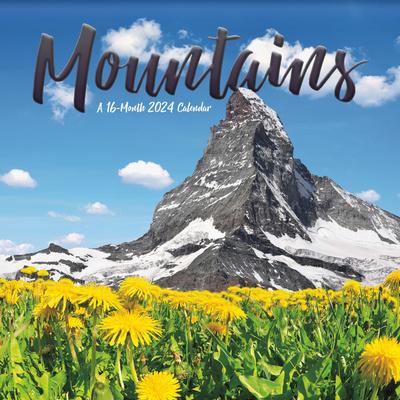 '2024 Mountains Wall Calendar' Wall Calendar