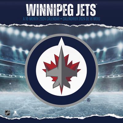 '2024 NHL Winnipeg Jets Wall Calendar (Bilingual French)' Wall Calendar