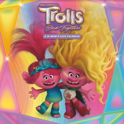 '2024 Trolls Band Together Wall Calendar' Wall Calendar