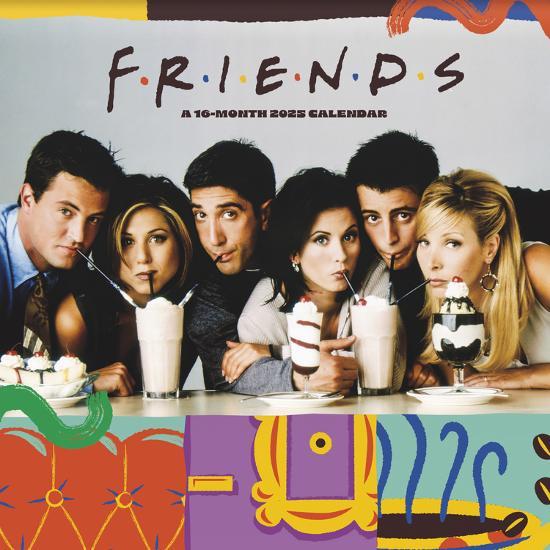'2025 Friends Wall Calendar' Wall Calendar