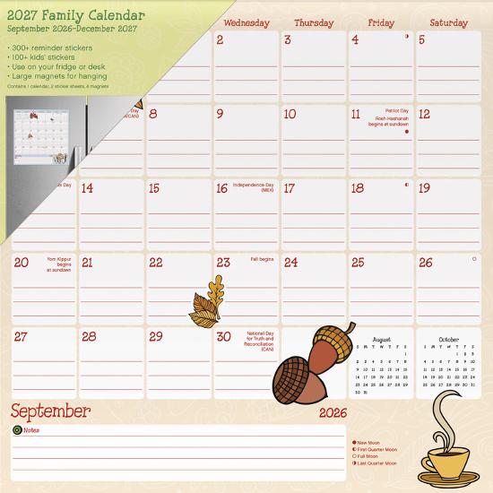 Family Calendars, , large