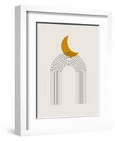 20C Geometric Bright 60-AnnArt-Framed Art Print