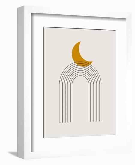 20C Geometric Bright 60-AnnArt-Framed Art Print