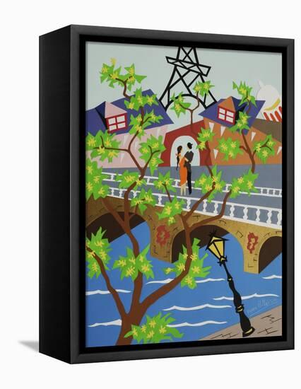 20COP-Pierre Henri Matisse-Framed Stretched Canvas