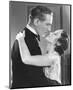 20ies Film Couple Embracing-null-Mounted Premium Giclee Print