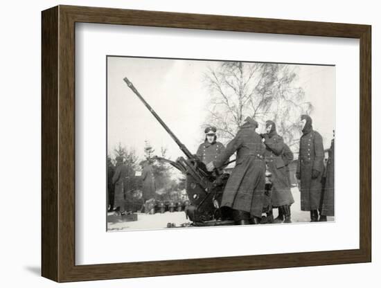 20MM Flak30 German World War II Anti-Aircraft Gun-null-Framed Photographic Print