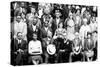 20th Annual Session of the NAACP W.E.B. Dubois, James Weldon Johnson. Cleveland, Ohio June 26, 1929-null-Stretched Canvas